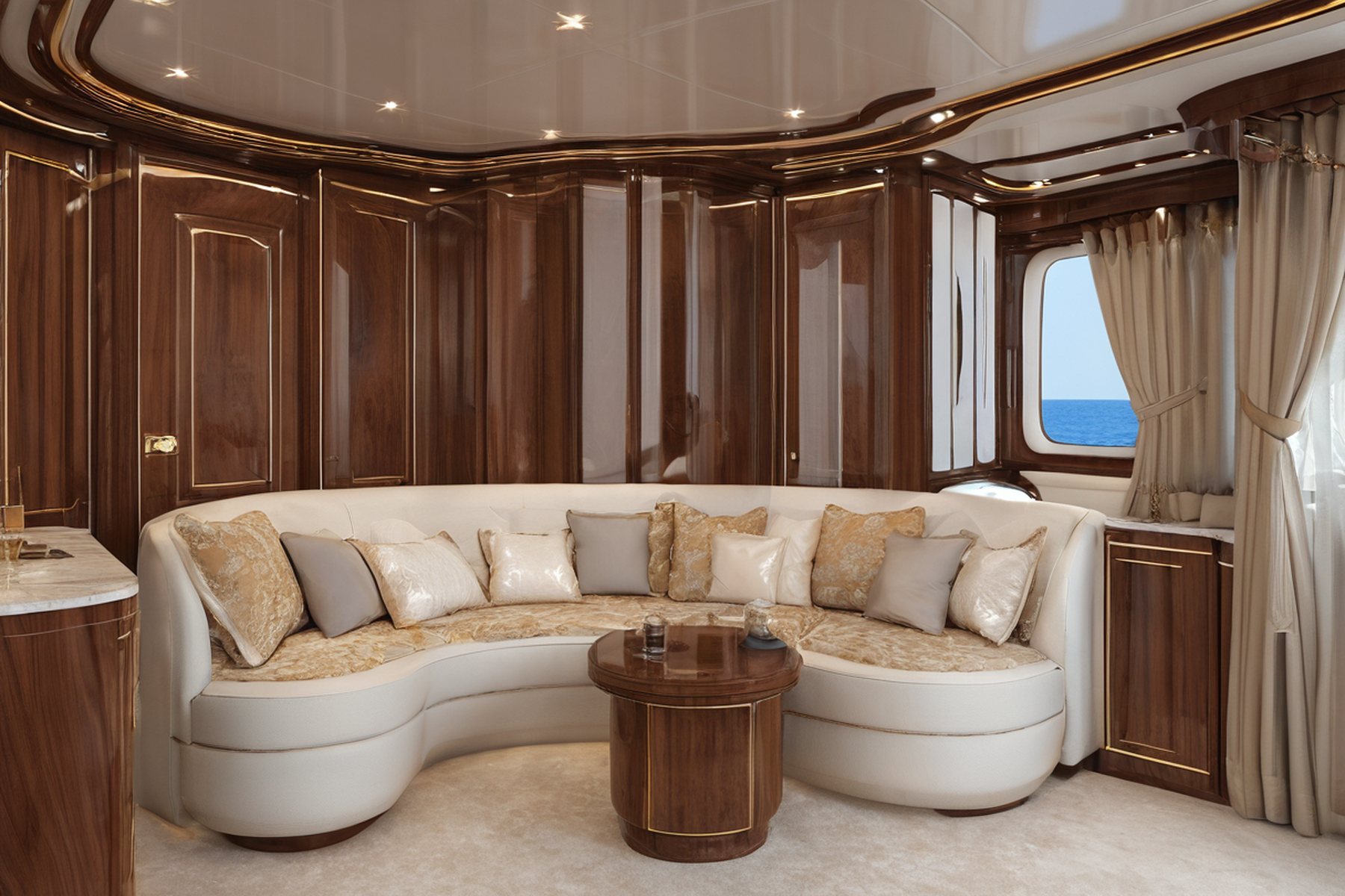 luxury yacht interior design FAQ question gallery by Modenese Gastone