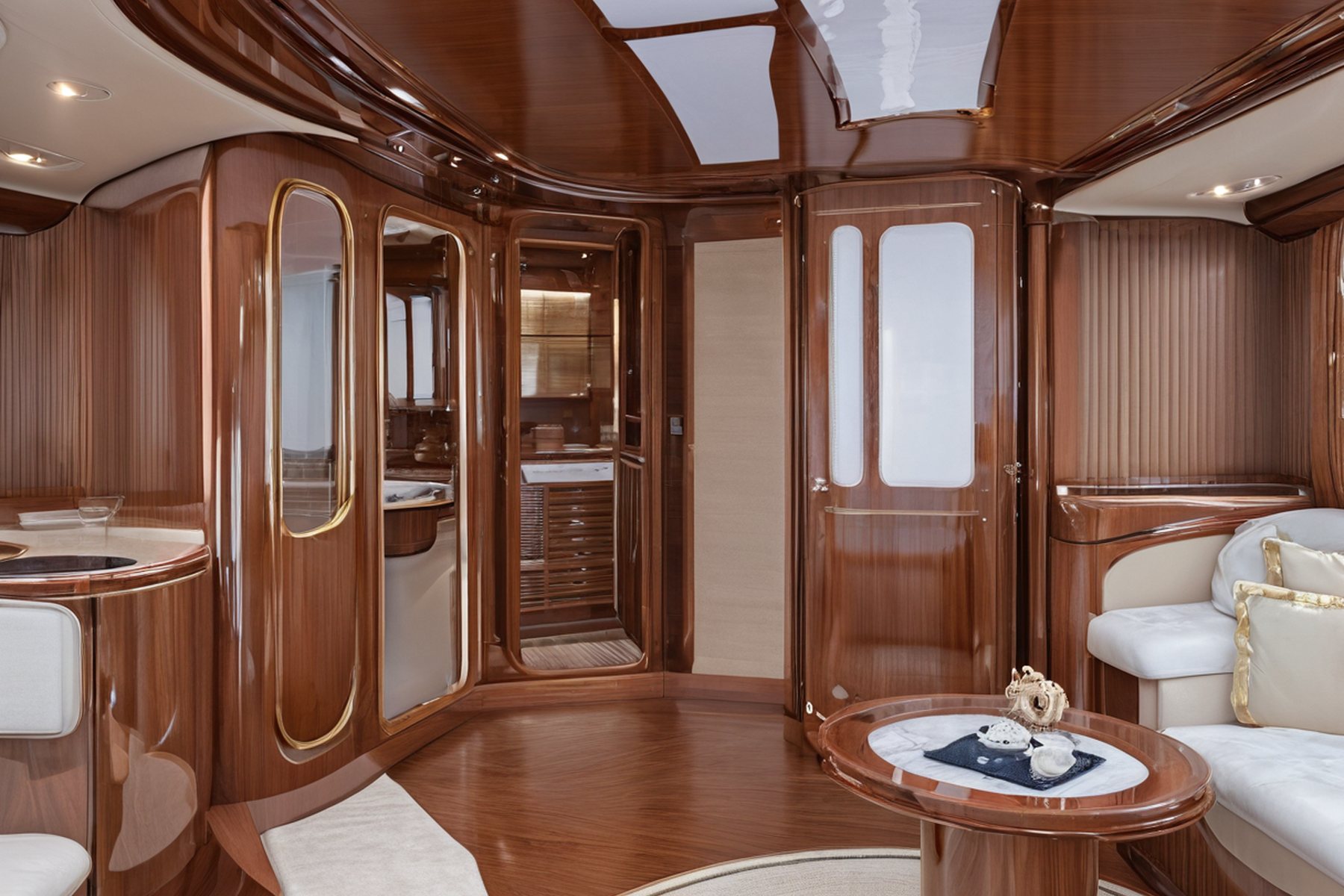 yacht interior materials material gallery by Modenese Gastone